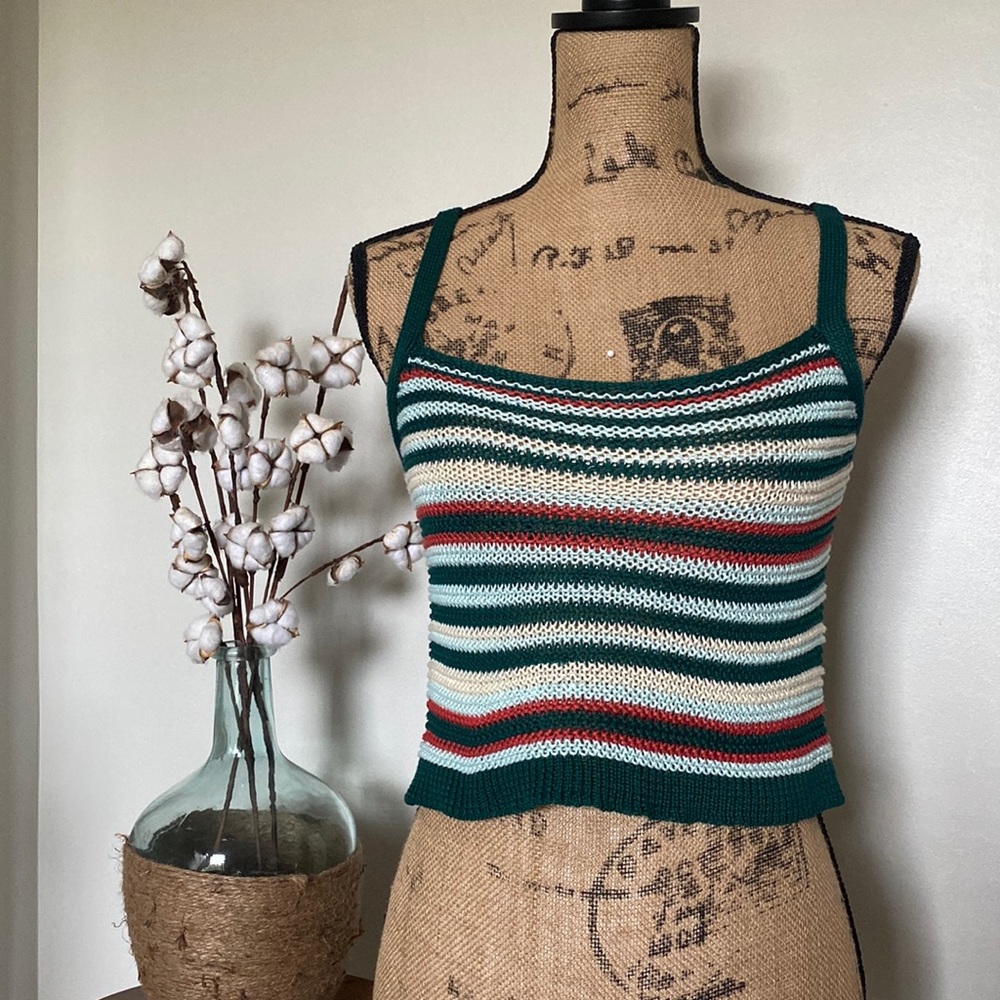 🚨[SOLD] Crochet Tank
